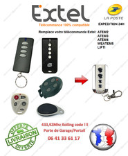 TÉLÉCOMMANDE compatible Extel WEATEM5 ATEM2 ATEM3 ATEM4 ATEM5