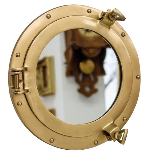 Hublot avec miroir bateau