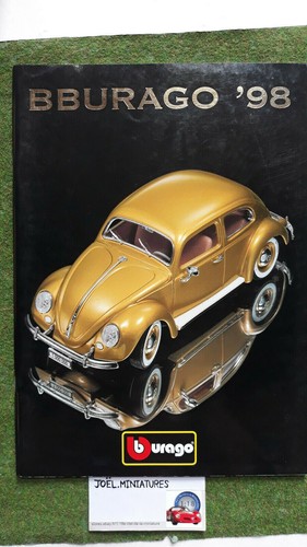 Catalogue burago 1998 - 1998, voitures