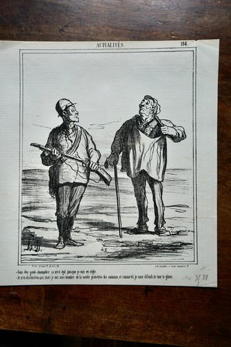 Daumier lithographie - daumier,,