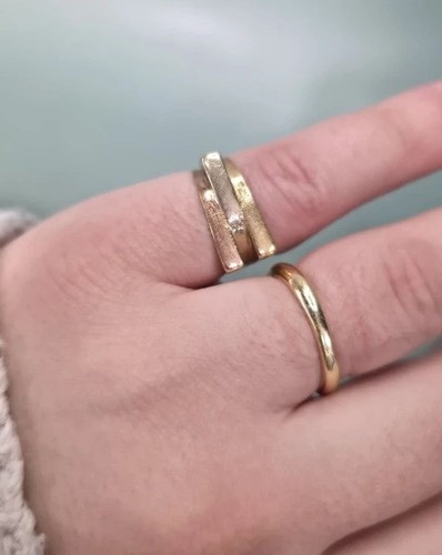 Bague ors 750 1000 18 - bague,