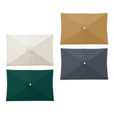 Auvent de rechange pour parasol 200 cm x 300 cm, rectangulaire, facile à