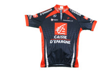 Maillot cyclisme vintage Caisse d'Epargne Nalini UCI Pinarello