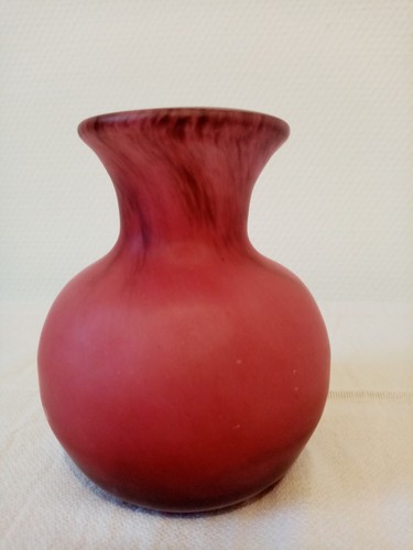 Glass paste ball vase - ball, marble