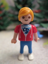 garçon blond enfant vacances