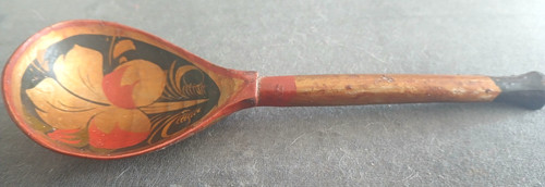 Ancienne cuillère bois - ancienne,