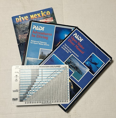 Padi open water diver manual - open, &