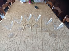 Lot verres à martini - 6,