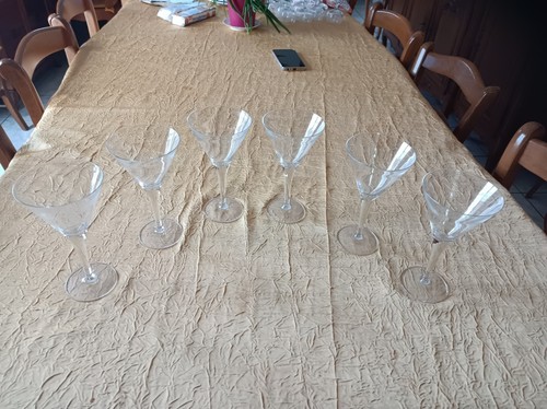Lot verres à martini - verres,