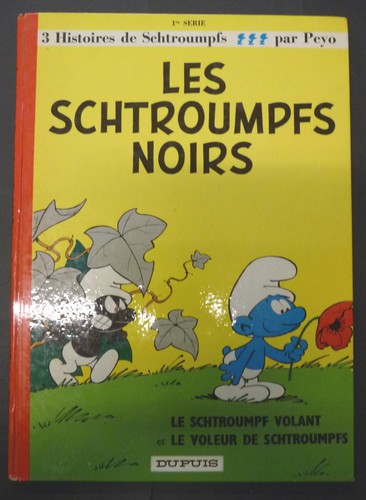 Les schtroumpfs noirs dupuis - schtroumpfs,