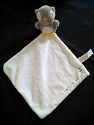 Doudou plat chouette hibou - doudou,