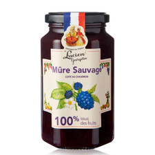 Lucien Georgelin Spécialité Mures sauvages 100% issue fruits  le bocal de 300g