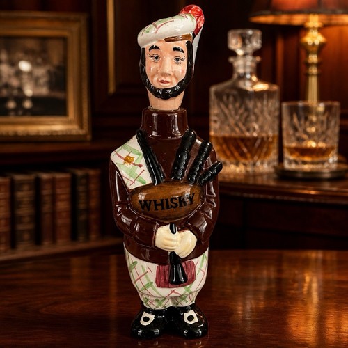 Bouteille bonhomme whisky - bouteille,