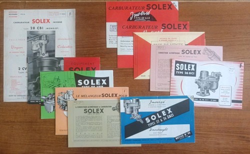 Lot anciennes brochures - d'anciennes,
