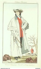 Gravure Mode Costume Parisien