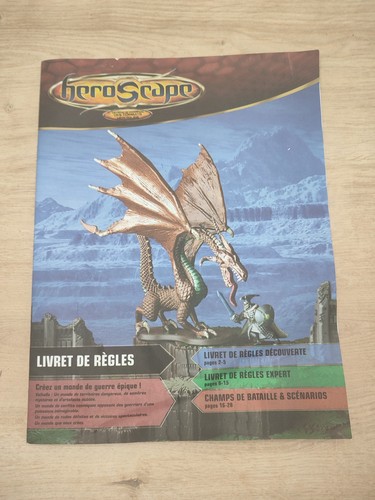 Livre règle heroscape - livre,