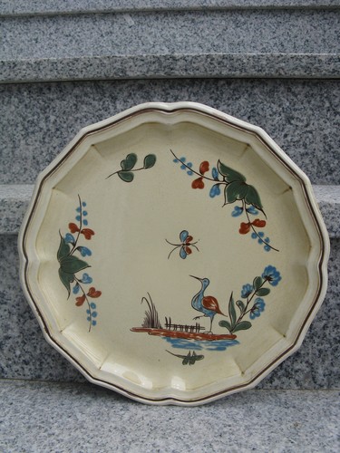 Assiette décoration faïence - assiette,