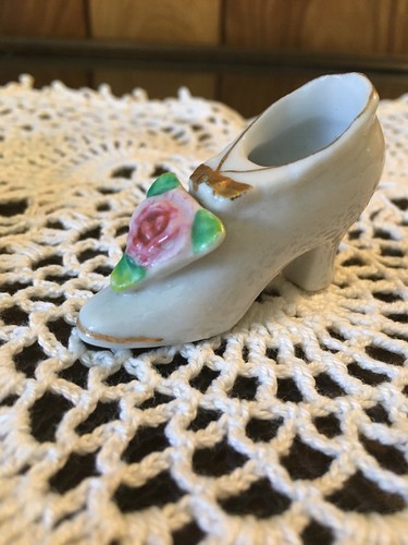 Bone china figurine - , shoe