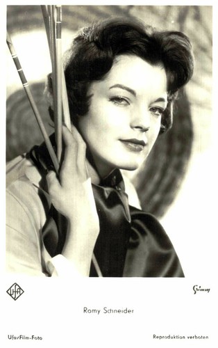 Romy schneider carte postale - romy, *
