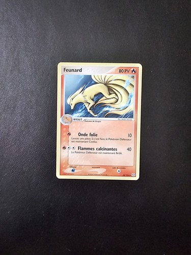 Carte pokémon unco feunard - carte,