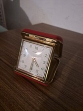 REVEIL DE VOYAGE ancien. Forme portefeuille.