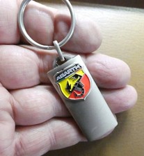 Porte cle métal ABARTH Automobile Garage Constant Liège Fiat 500 600 128 Rally