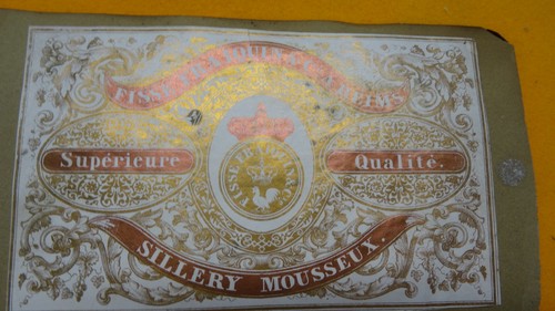 Ancienne etiquette champagne - ancienne,