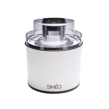 simeo sorbetiere 2l double rotation blanc SOP260 