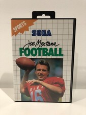Jeu SEGA Master System -Joe Montana Football - Avec notice
