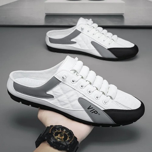 Demi pantoufles pour homme - demi-pantoufles,