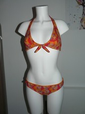 Maillot de bain orange Décathlon T36-38