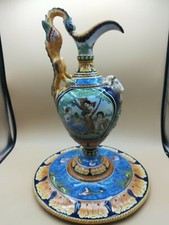 Nevers  Aiguieres et plateau  de1895 Montagnon Hauteur 44 cm porte du Croux