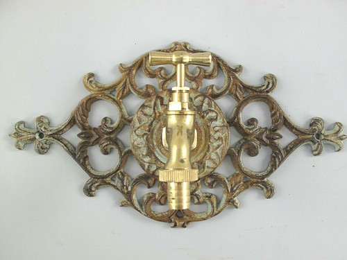 Plaque murale 16x30cm fonte - murale,
