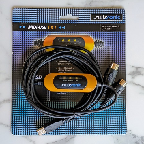Swissonic midi usb 1x1 - swissonic, midi-usb