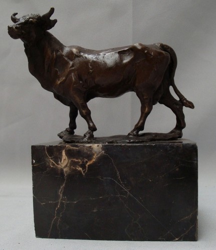 Statue sculpture taureau - sculpture,