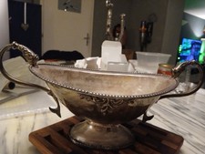 Centre De Table Metal Argente