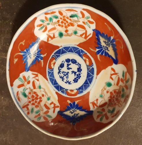 Coupe porcelaine imari - en,