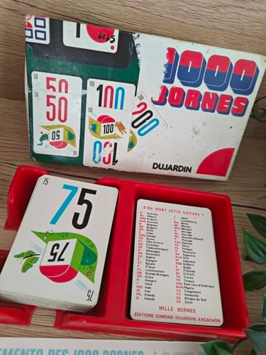Jeu 1000 bornes vintage - 1000,