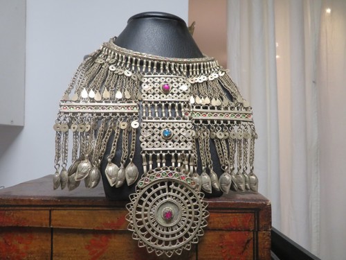 Collier torque parrure inde - collier,