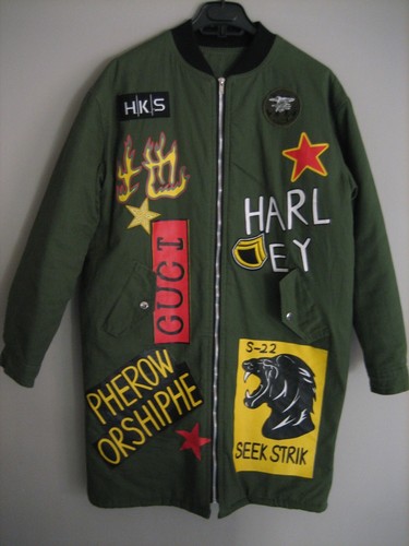 Manteau parka neuf kaki - manteau/parka,