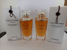lot de 2 parfum voile d ambre 50+50 ml yves rocher plein dans boite sans blister