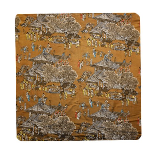 Tissu brocart damassé satin - tissu,