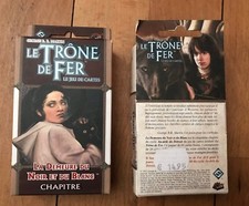 NEUF CARTES LE TRONE DE FER JCE @ LA DEMEURE DU NOIR ET DU BLANC @ EXTENSION