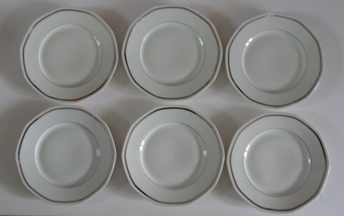Assiettes plates porcelaine - assiettes,