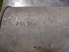 PSA3047 tube arriere echappement pour PEUGEOT 206 CC (2D) 1.6 16V 2000 5557292