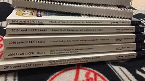 Kaplan schweser notes 2016 cfa - kaplan,