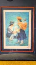 Toffoli signierte Lithografie