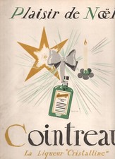 PUBLICITE  COINTREAU JEAN ADRIEN MERCIER 