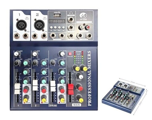 Mixer audio canali - mixer, 4