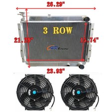 Aluminum Radiator for TOYOTA LANDCRUISER 60 Series HJ60 HJ61 HJ62 Diesel MT